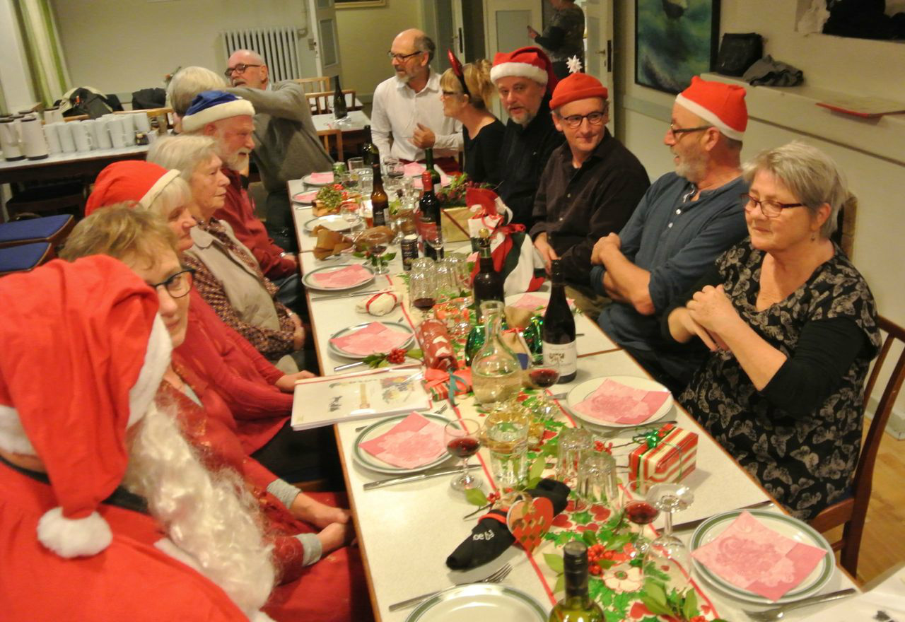 Juleafslutning i Færgegården 2015-10