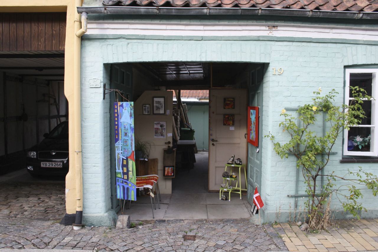 Svendborg Museum på besøg i Skattergade 2013-4